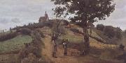 Jean Baptiste Camille  Corot Saint-Andre en Morvan (mk11) china oil painting artist